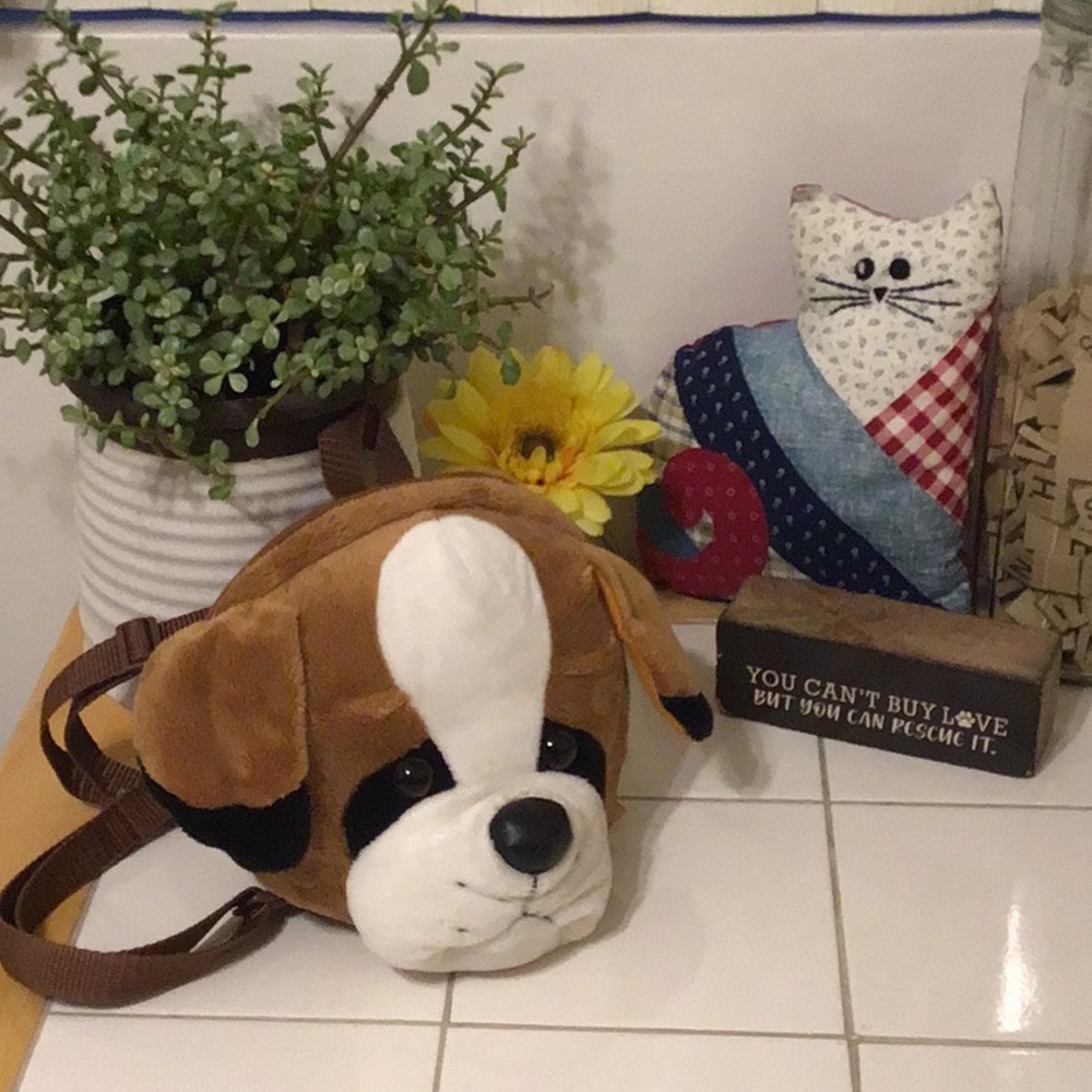 ‘Woody Toys’ Dog Face Backpack